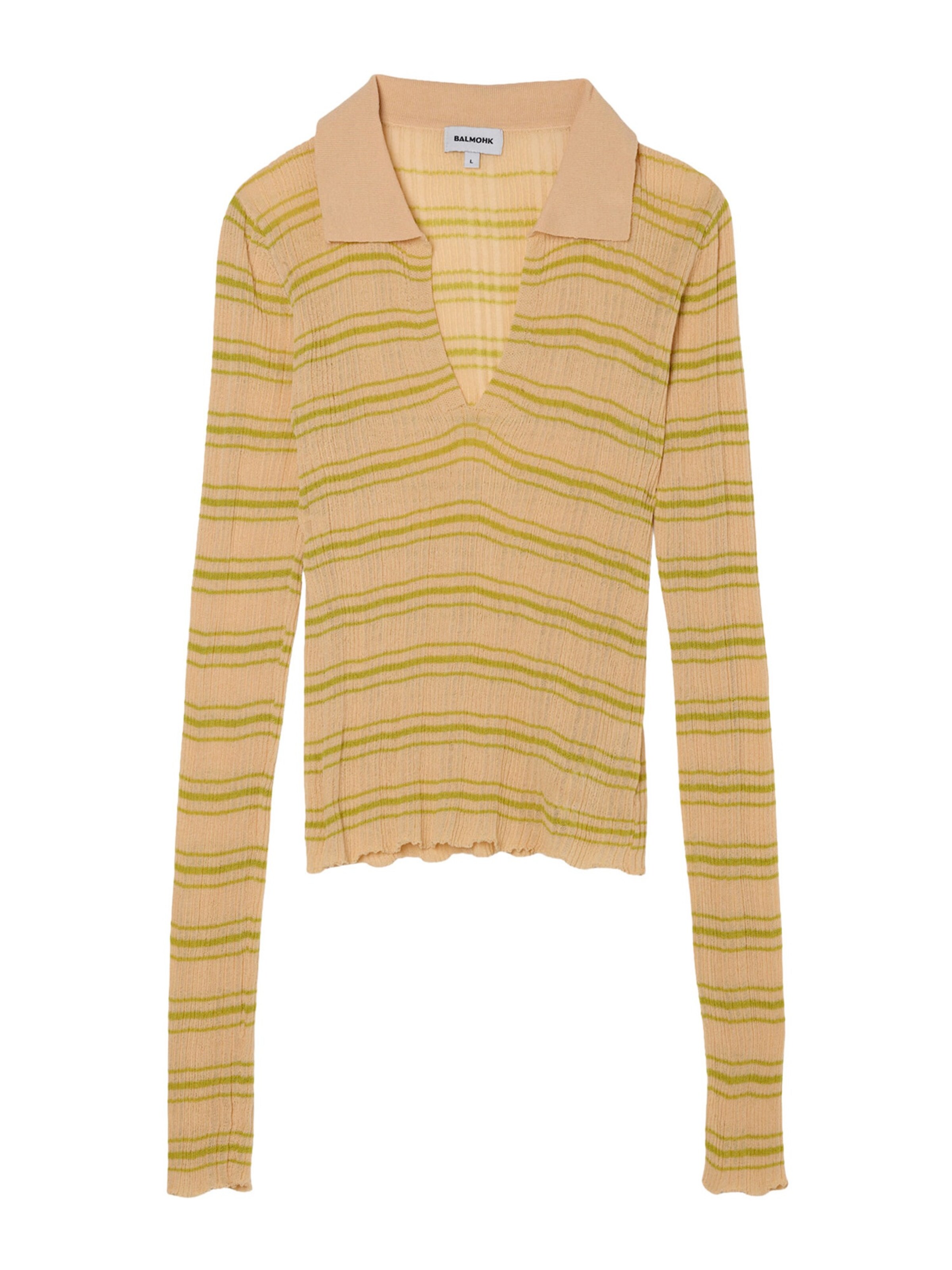 BALMOHK Neulepaita värissä oranssi: etupuoli