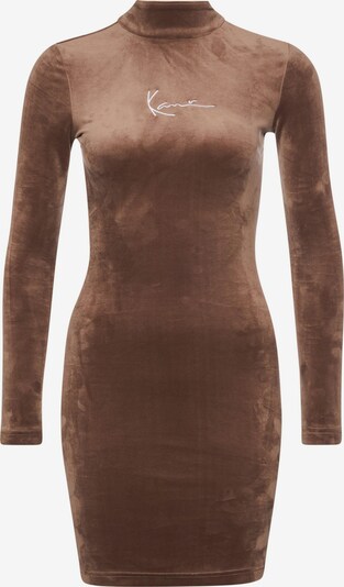Suknelė iš Karl Kani, spalva – ruda / balta, Prekių apžvalga