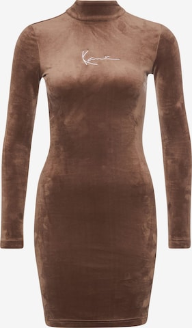 Karl Kani Dress in Brown: front