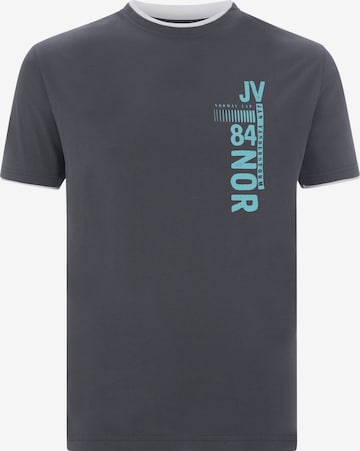Jan Vanderstorm T-Shirt ' Flemming ' in Grau: Vorderseite