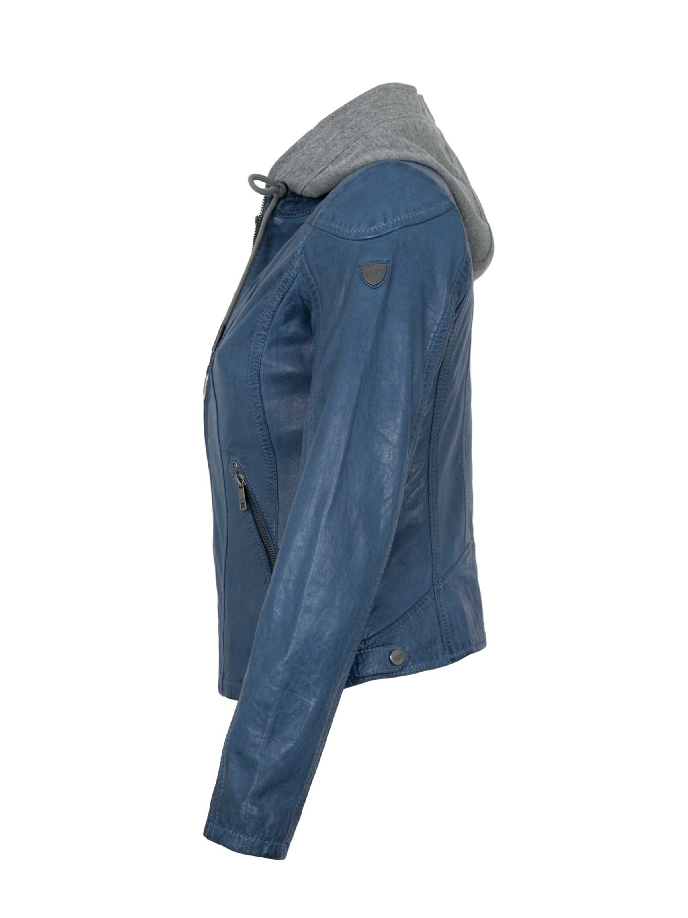 Mauritius Between-Season Jacket in Blue