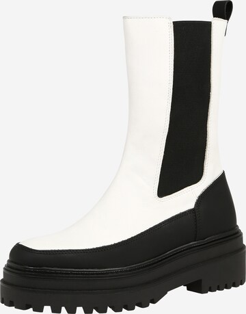 phenumb copenhagen - Botas chelsea 'CELINE' em branco: frente