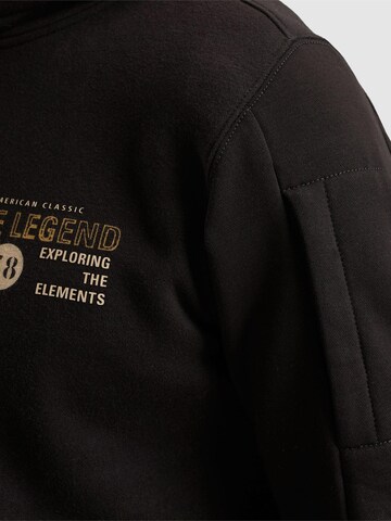 PME Legend Sweatshirt 'Hoodie with artwork' i svart