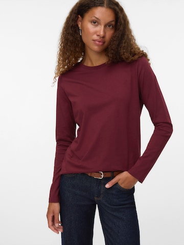 VERO MODA Póló 'VMPAULINA' - piros: elől