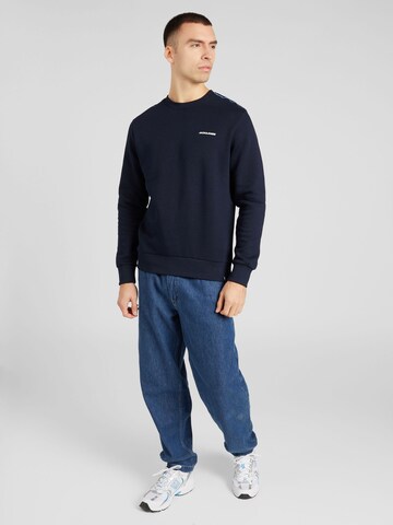 JACK & JONES Sweatshirt 'PARKER' in Blauw