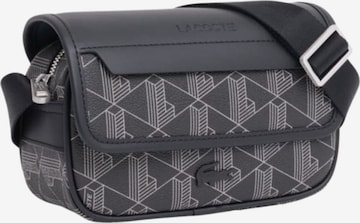 LACOSTERučna torbica 'Lacoste Sacoche messenger à Rabat The Blend Noir Gris' - crna boja