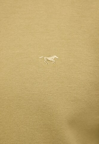 MUSTANG Sweatshirt 'Clio' in Grün