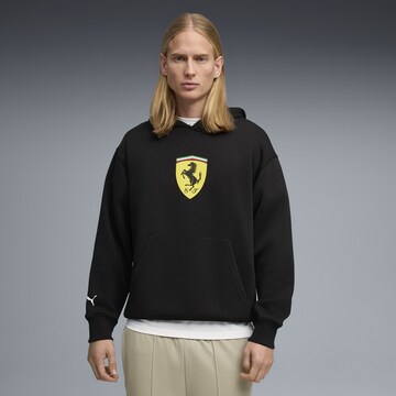 PUMA Sweatshirt 'Scuderia Ferrari' in Schwarz: Vorderseite