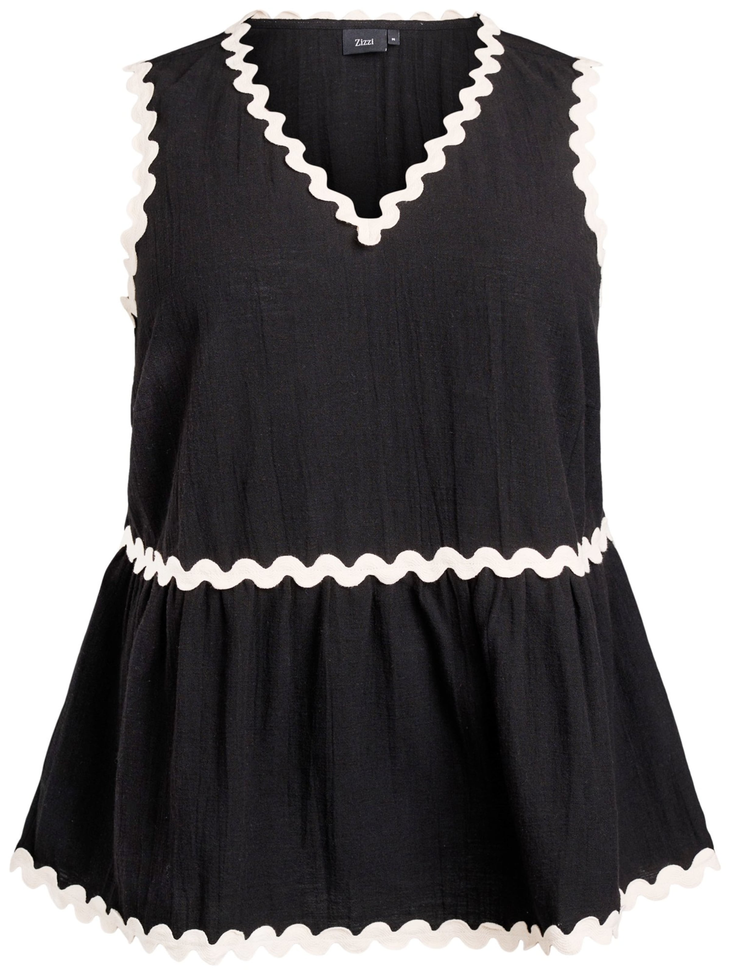 ZizziBluza &#x27;Mcinna&#x27; - crna boja: prednji dio