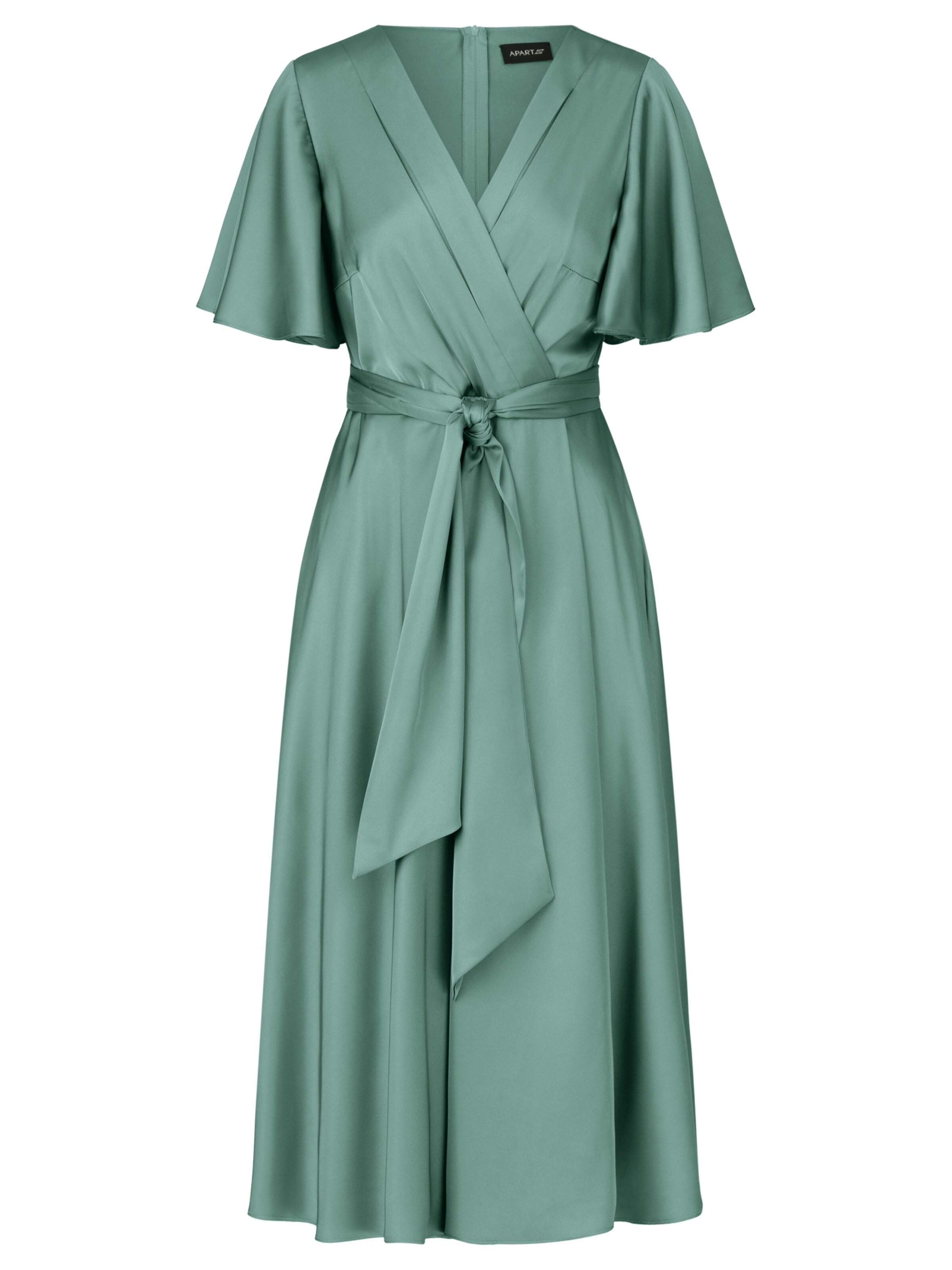 APART Koktejlové šaty – zelená: přední strana