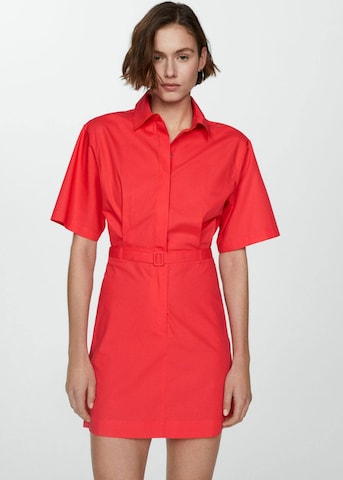 MANGO Blousejurk 'Cirilia' in Rood: voorkant