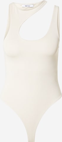 ABOUT YOU Shirt body 'Fame' in Beige: voorkant