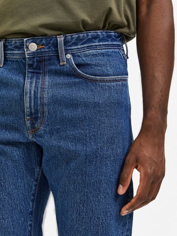 Regular Jean SELECTED HOMME en bleu