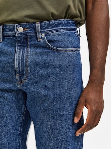 Regular Jeans de la SELECTED HOMME pe albastru