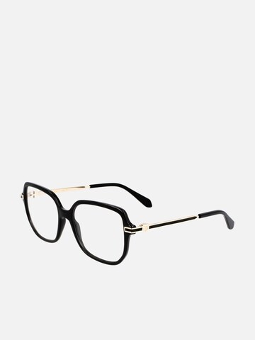 FERRAGAMO Sunglasses 'Ferragamo SF3012 Transparent green 53/16/140 WOMAN Eyewear Frame' in Black: front