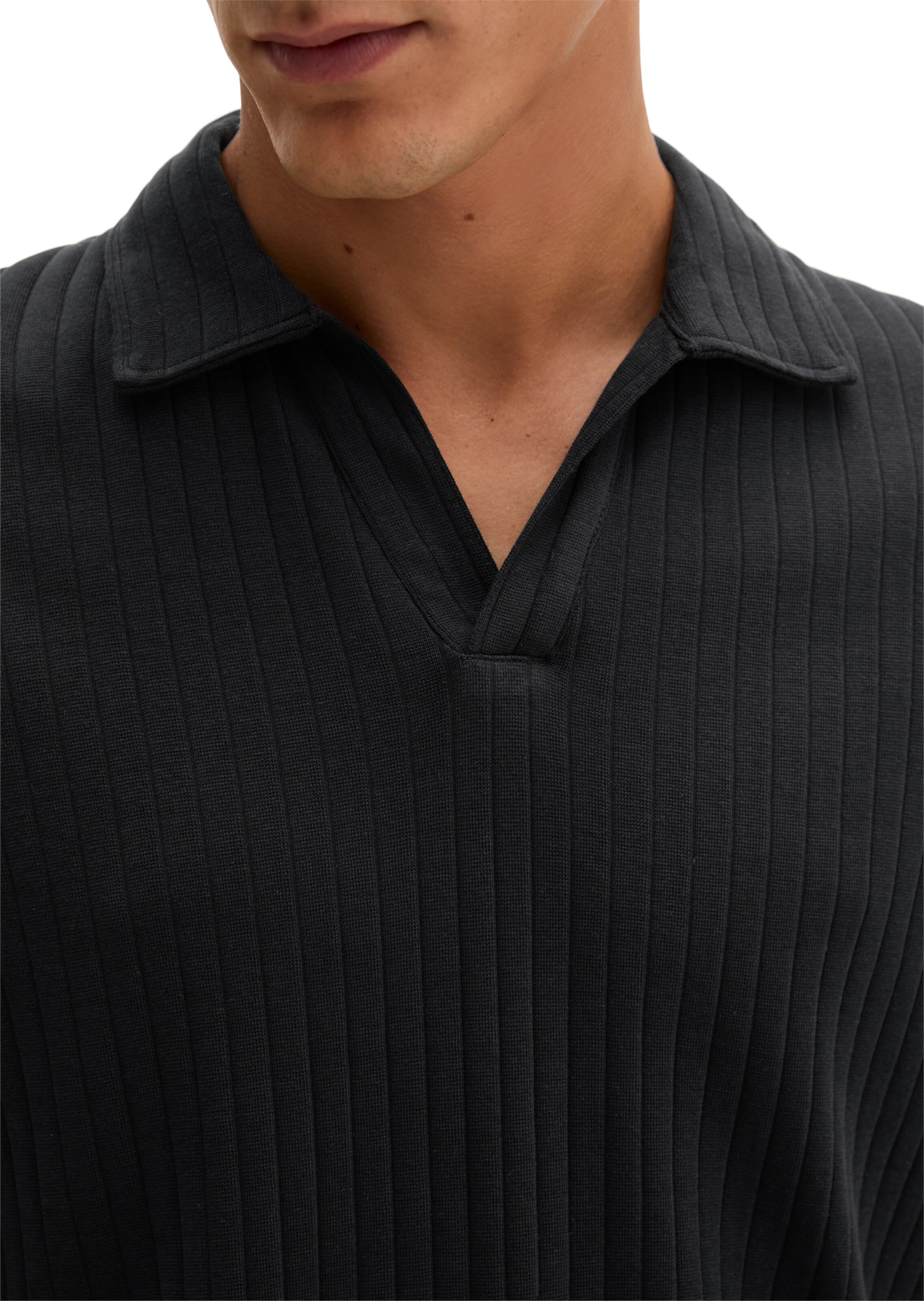 Marc O'Polo Shirt in Schwarz: Vorderseite