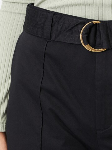 Wide leg Pantaloni 'BRIENDA' de la Lauren Ralph Lauren pe negru