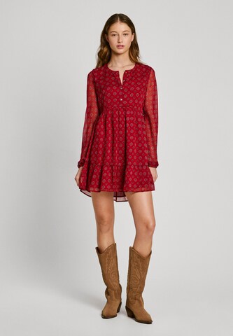 Pepe Jeans Kleid 'PLUME' in Rot