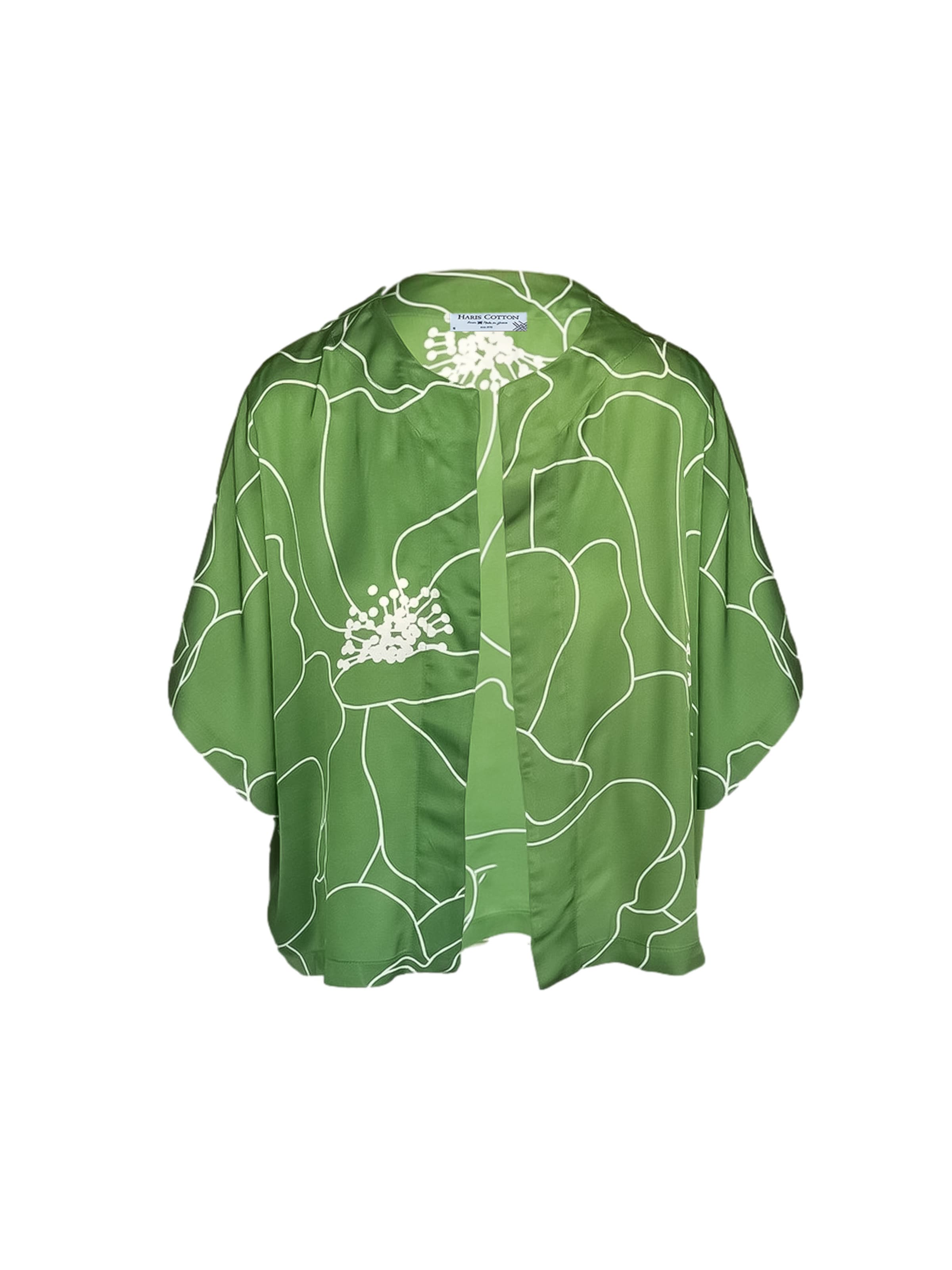 Haris Cotton - Bolero 'Haris Cotton' en verde: frente