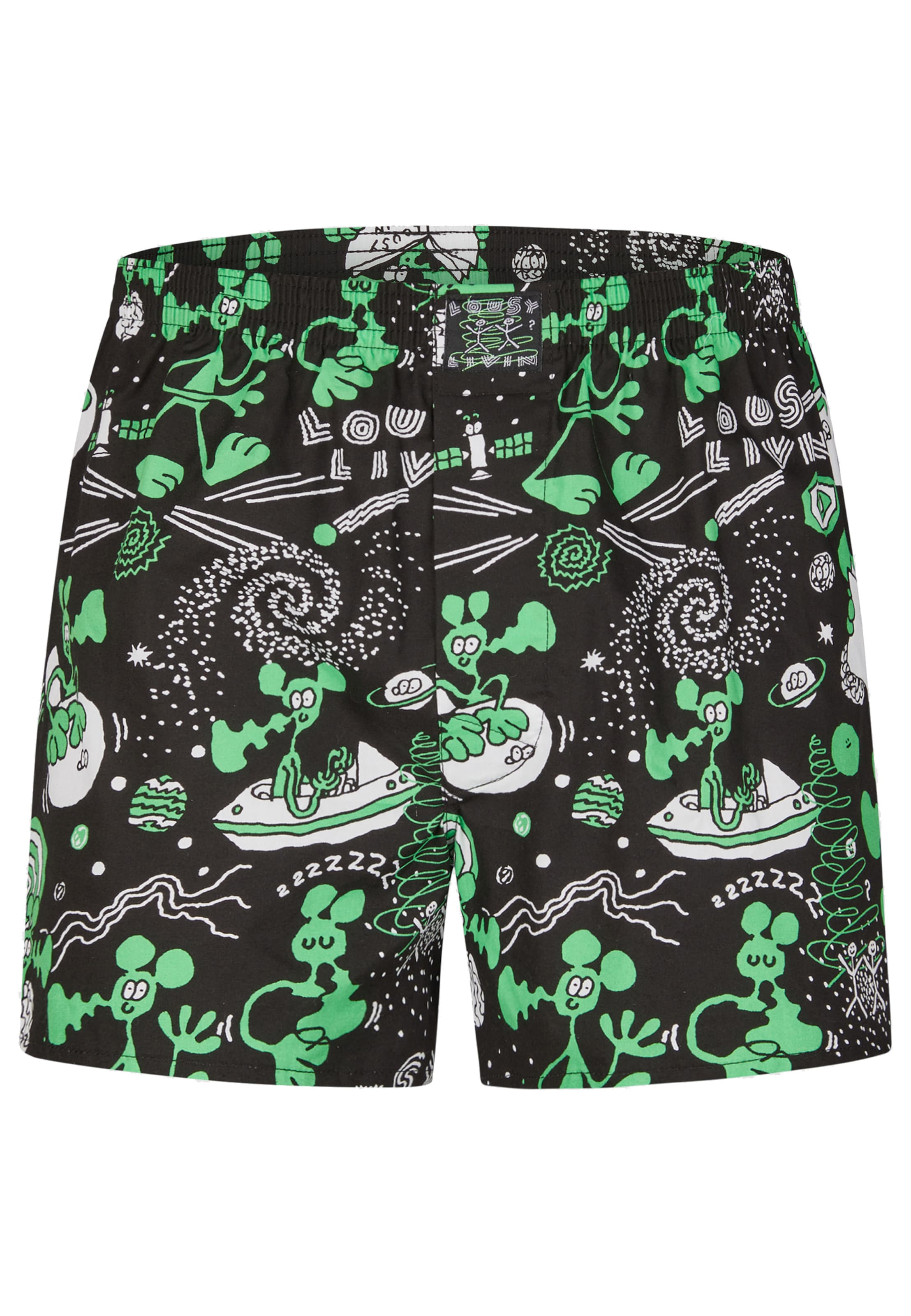 Lousy Livin Boxershorts Set 'Suspence' in Blau