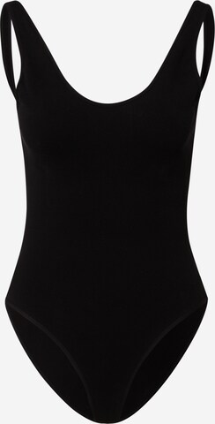 NU-IN Bodysuit in Black: front
