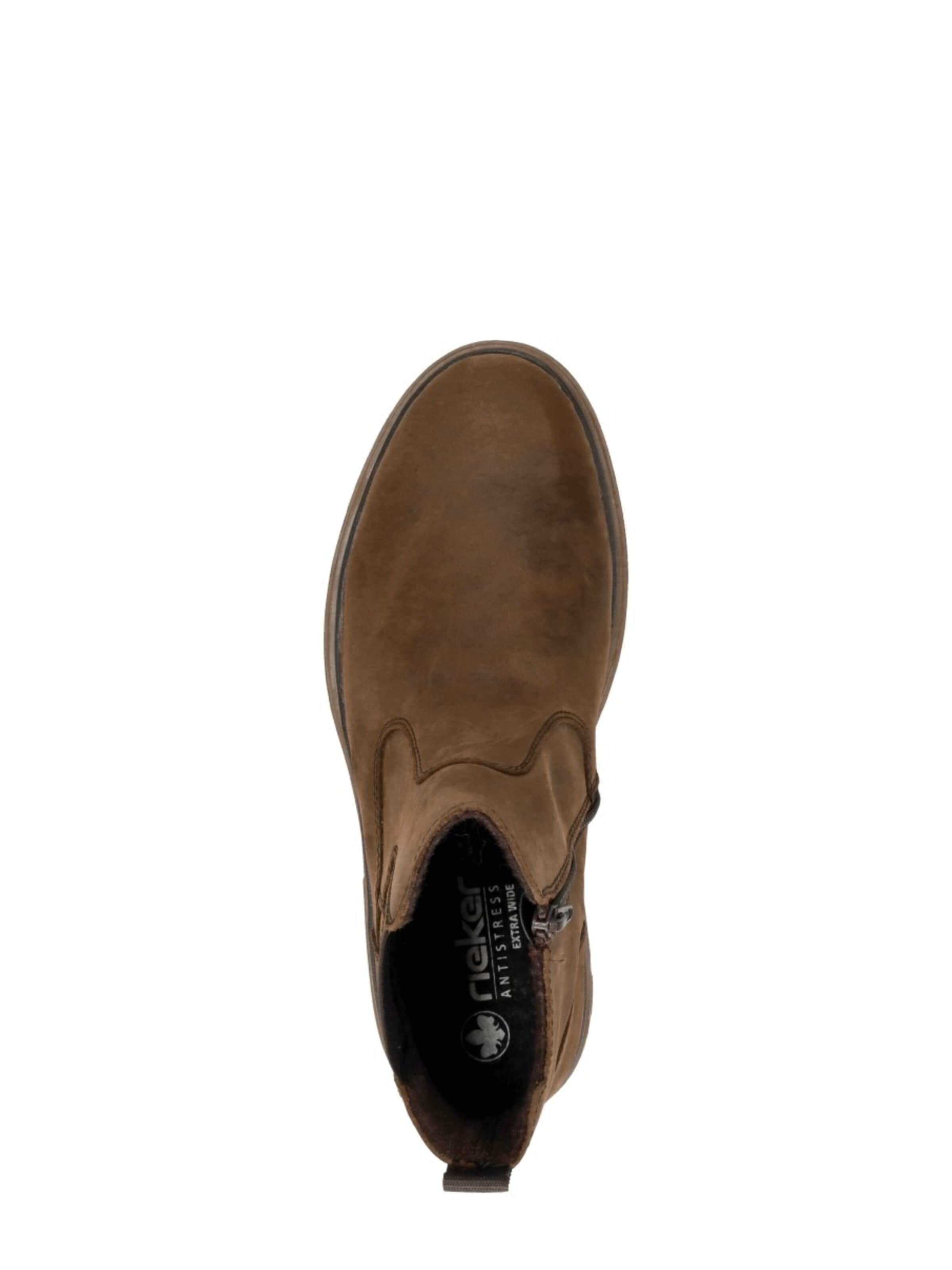 Bottes 'Enkellaarzen' Rieker en marron