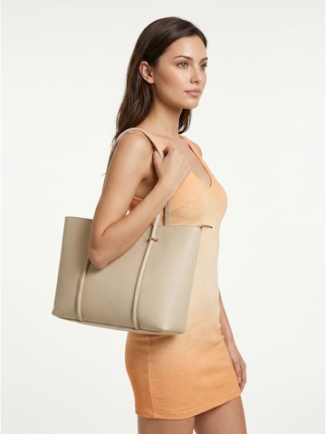 Cluty Shopper 'FLIORI' in Beige: front