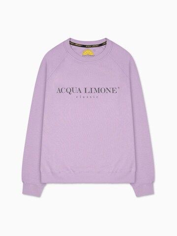 Acqua Limone Sweatshirt i lila: framsida