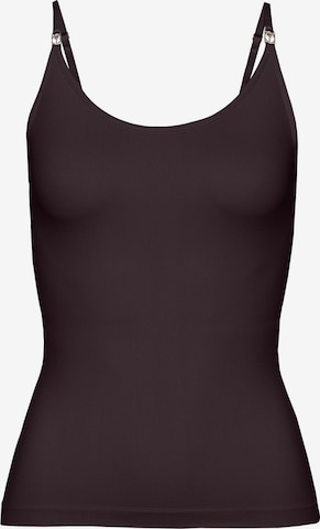 Maillot de corps ' Loungewear ' JOOP! en marron : devant
