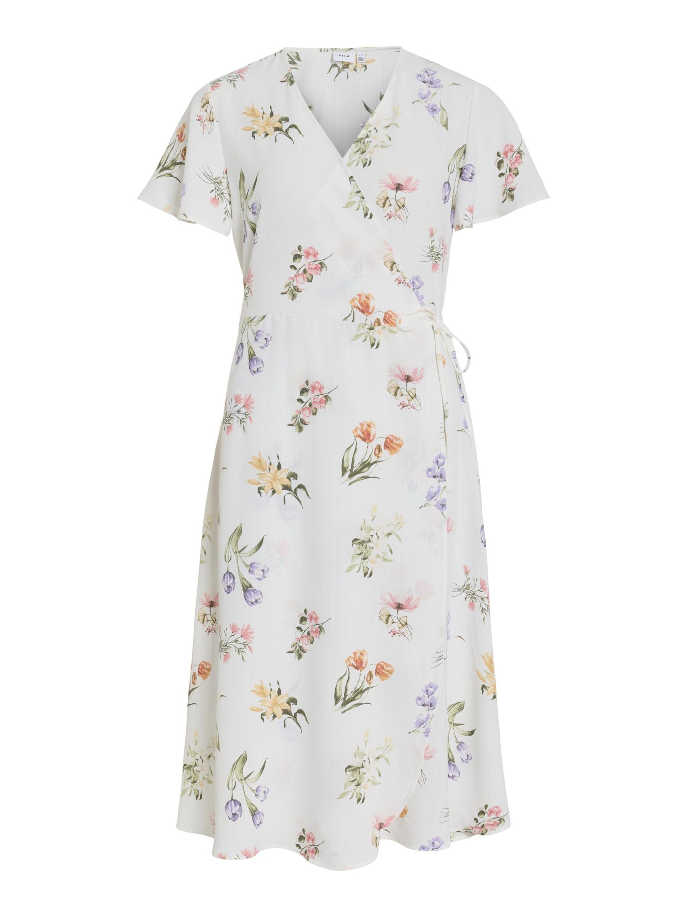 Robe 'VILovie' VILA en blanc : devant