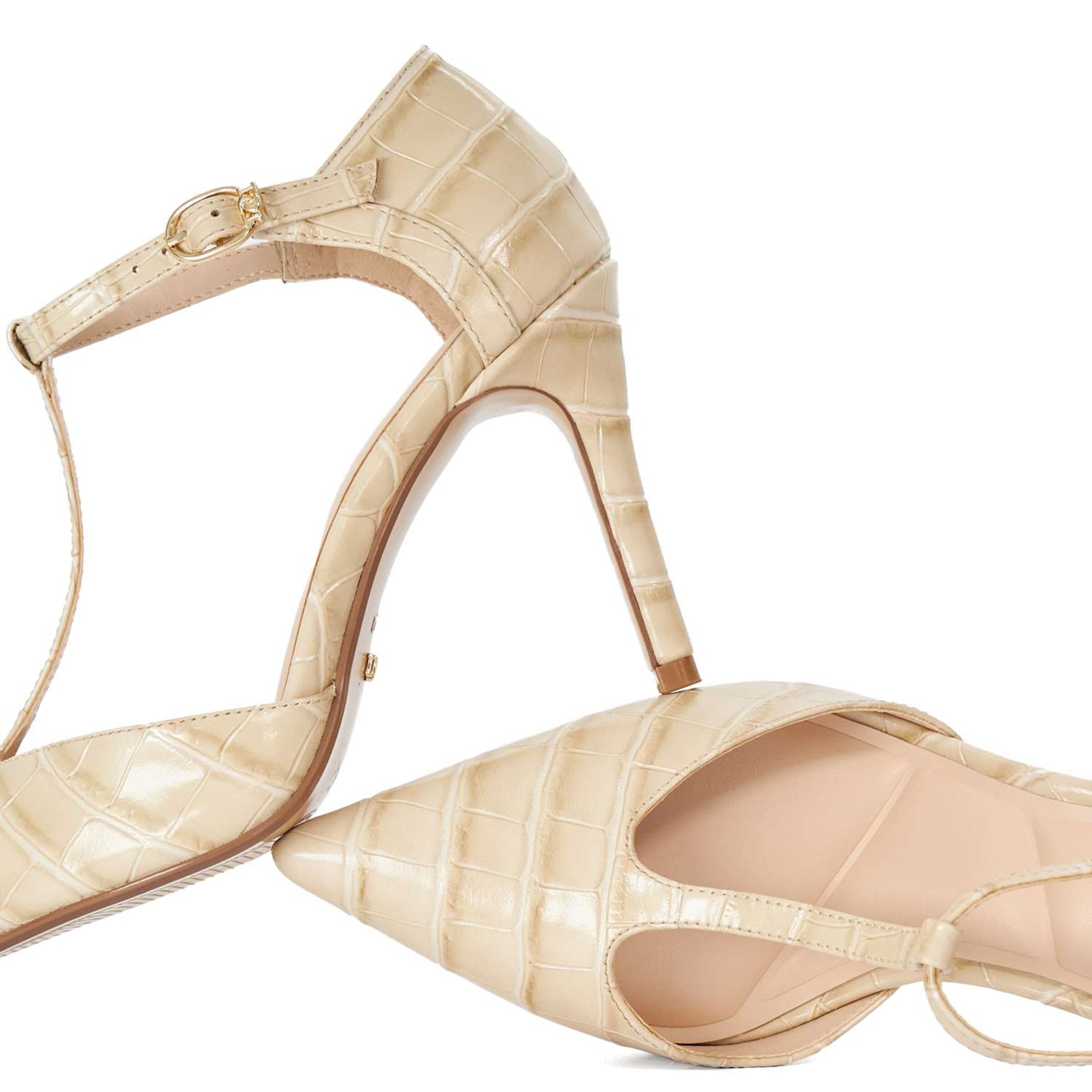 Dune LONDON Pumps 'Castered' in Beige