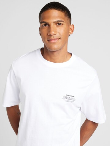 JACK & JONES T-Shirt 'JORSEQUOIA' in Weiß