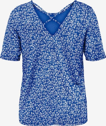 ONLY Carmakoma Shirt 'Bandana' in Blauw