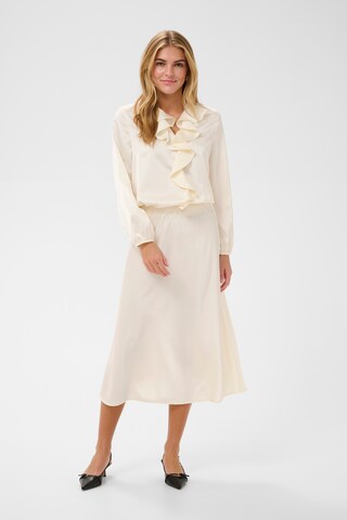 SAINT TROPEZ Skirt 'SZLodisa' in Beige