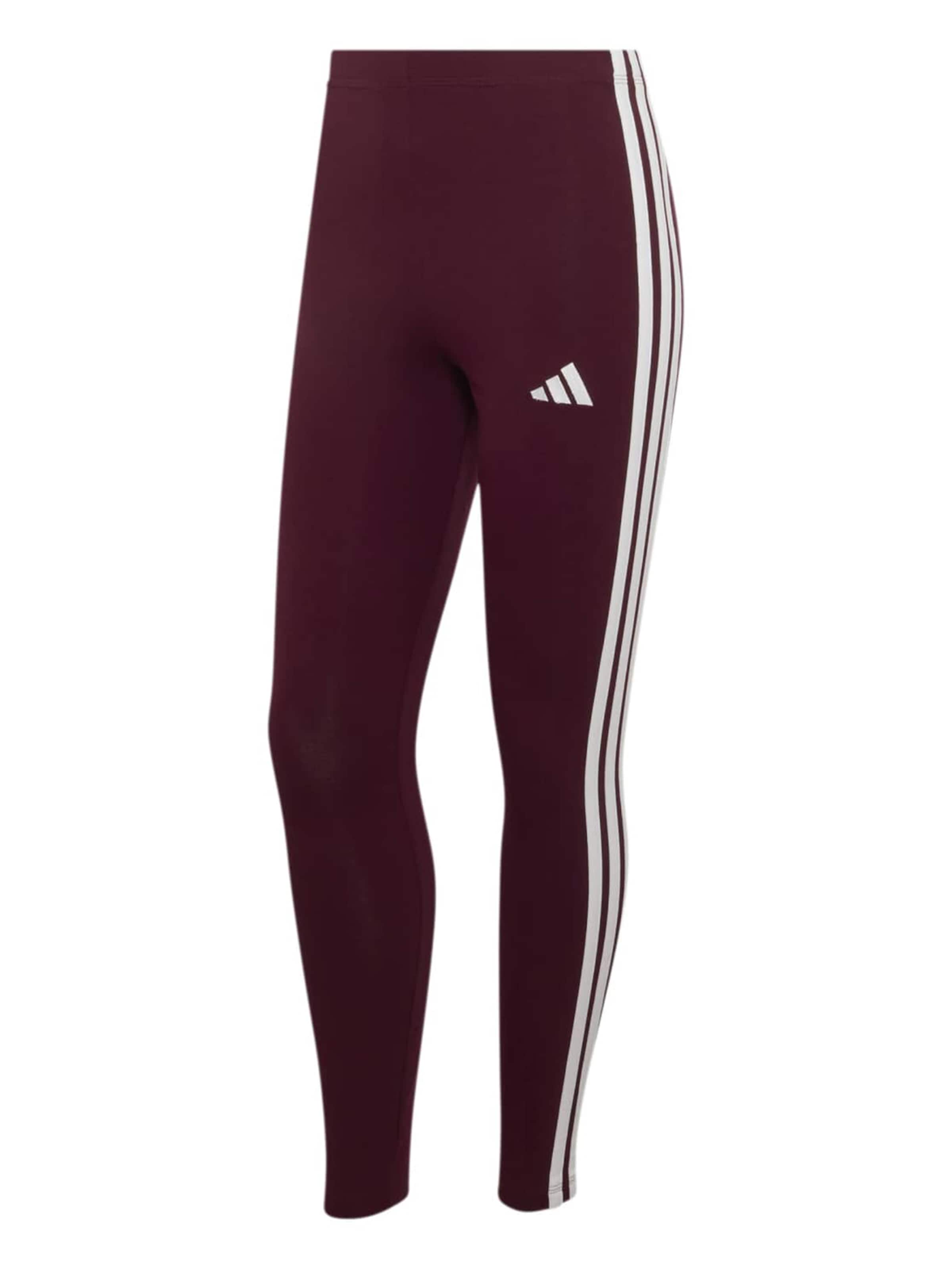 ADIDAS SPORTSWEARSportske hlače 'Essentials' - crvena boja: prednji dio