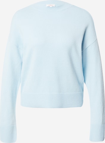 Pull-over s.Oliver en bleu : devant