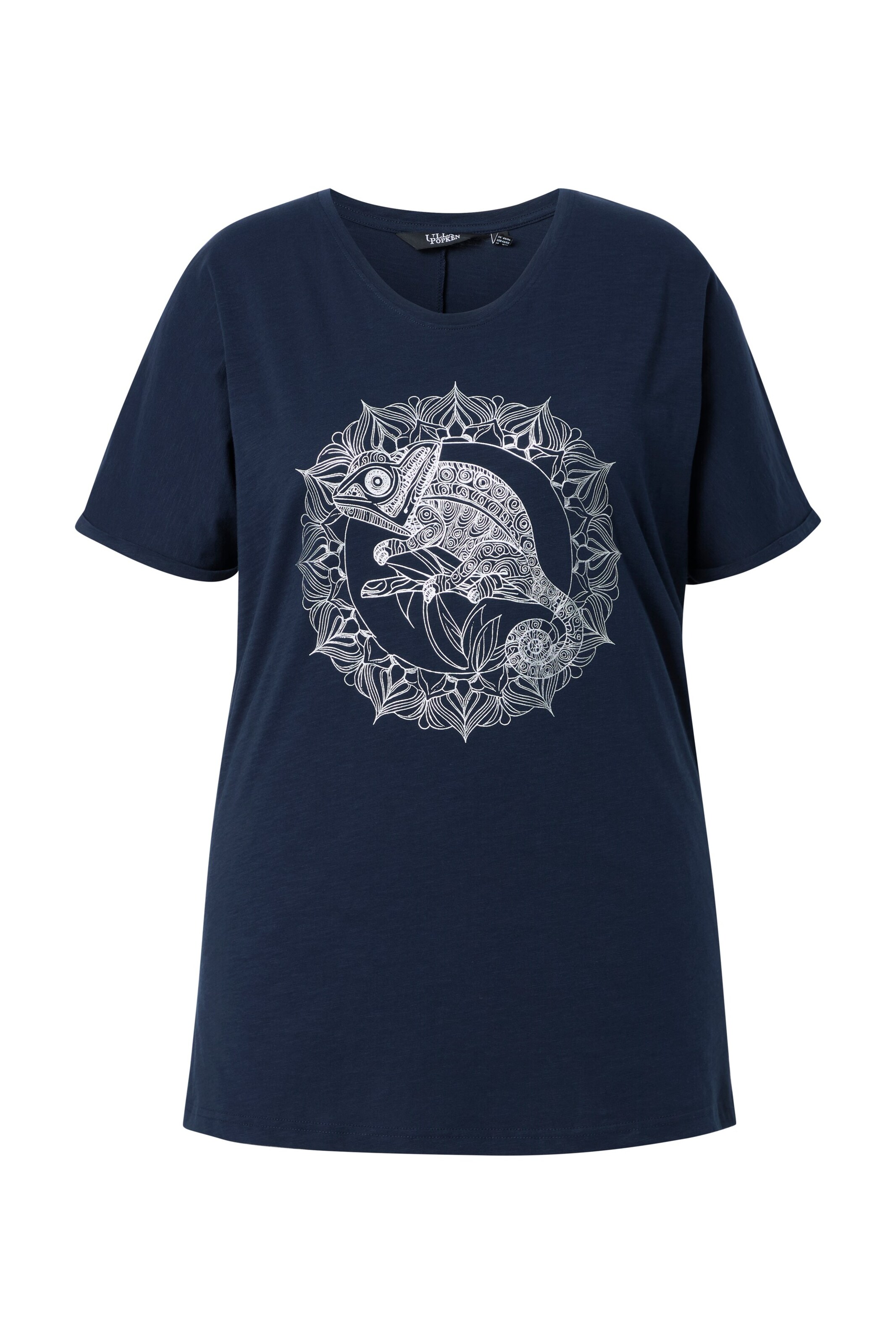 Ulla Popken Shirt in Blau: Vorderseite