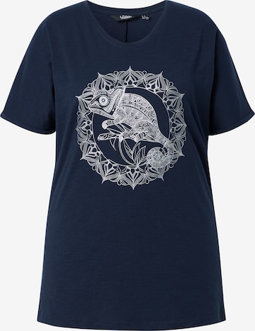 Ulla Popken Shirt in Blau: Vorderseite