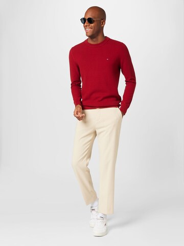 TOMMY HILFIGER Sweter w kolorze czerwony
