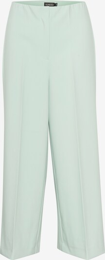 Pantaloni con piega frontale 'Corinne' SOAKED IN LUXURY di colore menta, Visualizzazione prodotti
