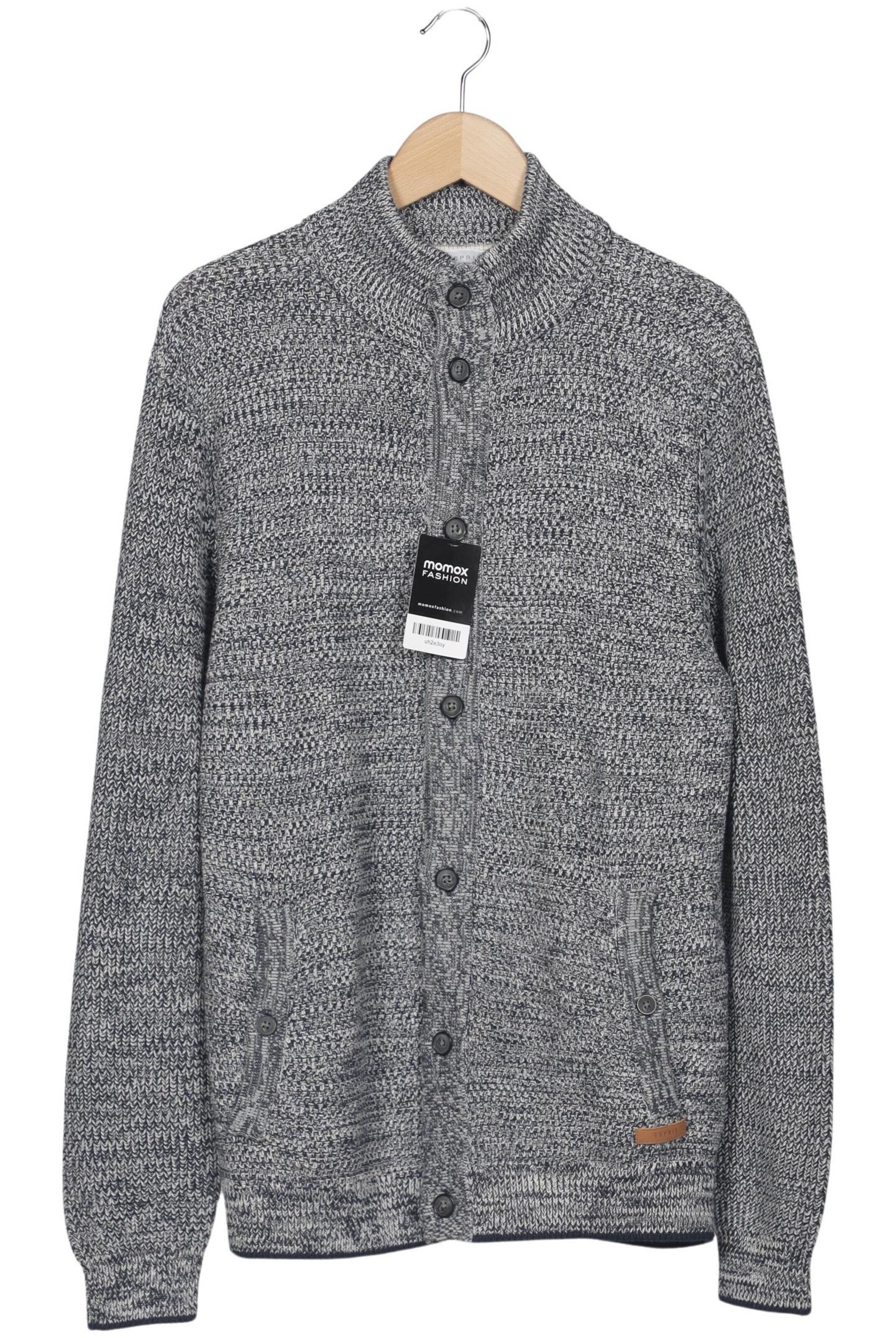 ESPRIT Strickjacke L in Grau: Vorderseite