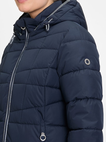 Covered Wintermantel 'Nika' in Blauw