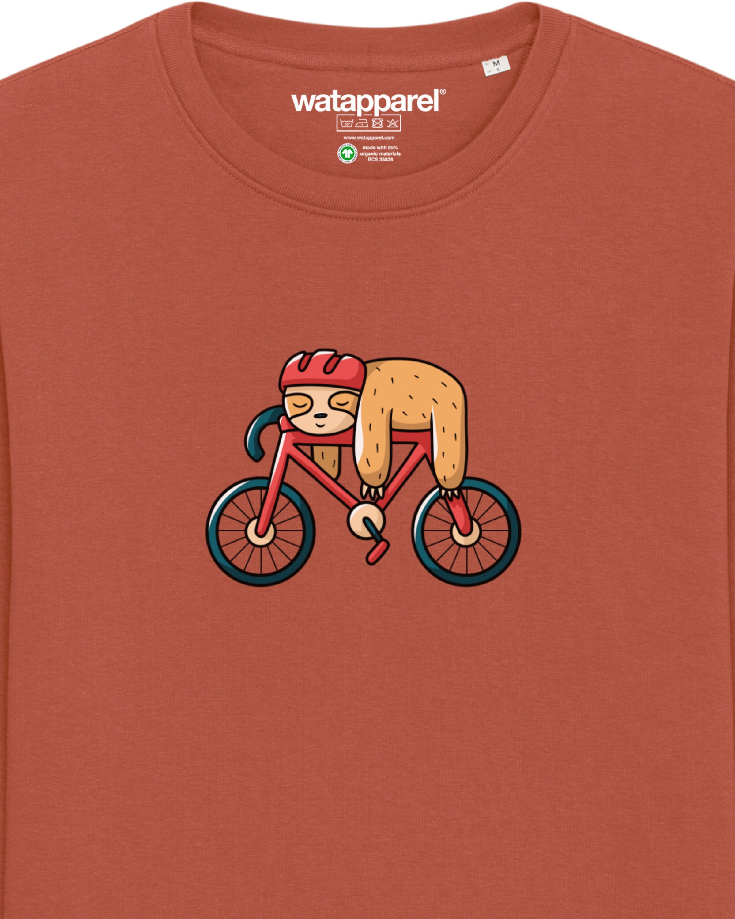 Sweat-shirt ' Sloth ' Watapparel en marron