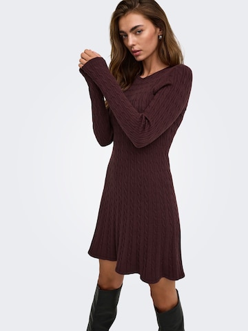 ONLY - Vestido de punto 'ONLIBI' en rojo