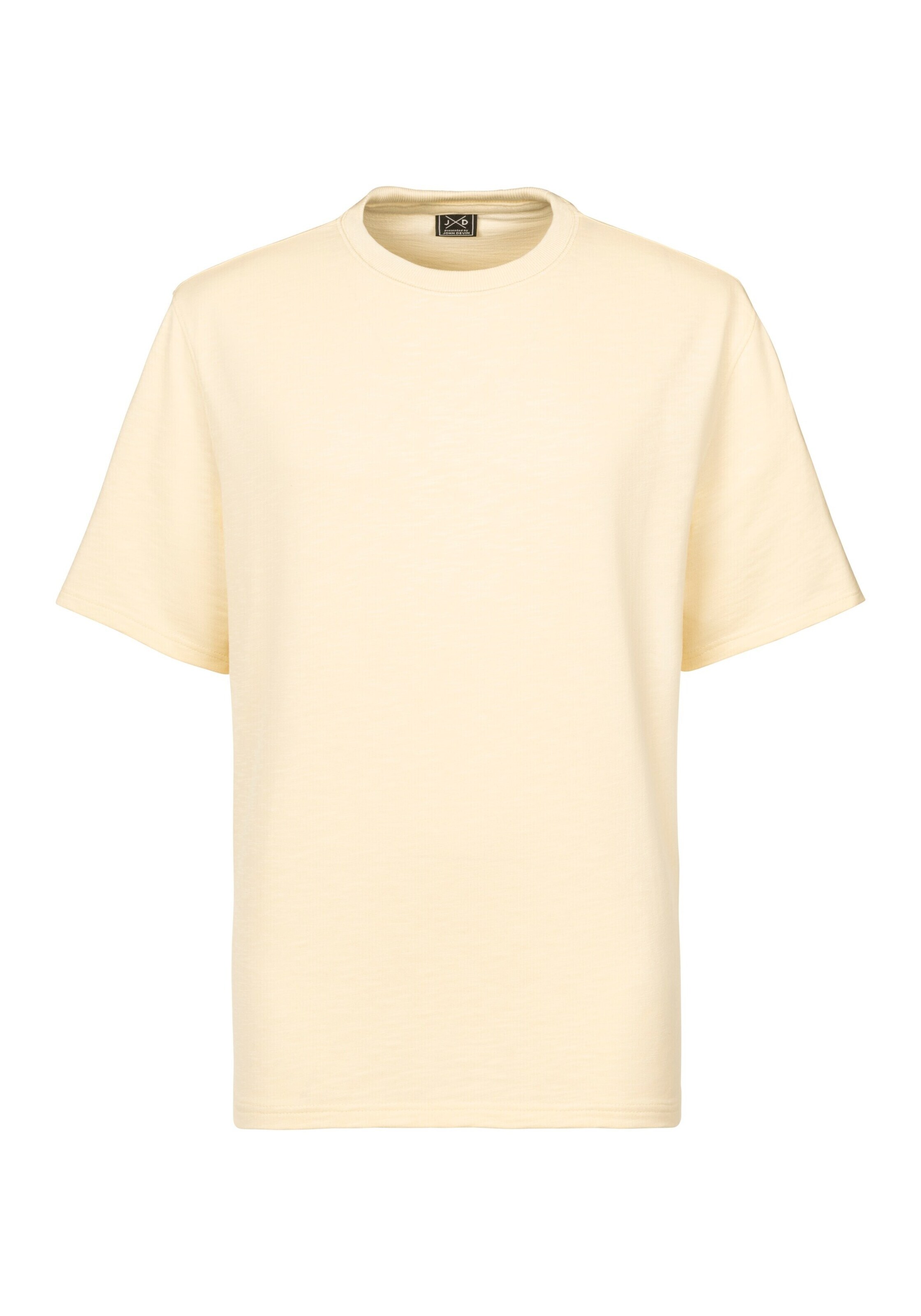 JOHN DEVIN Póló - sárga: elől