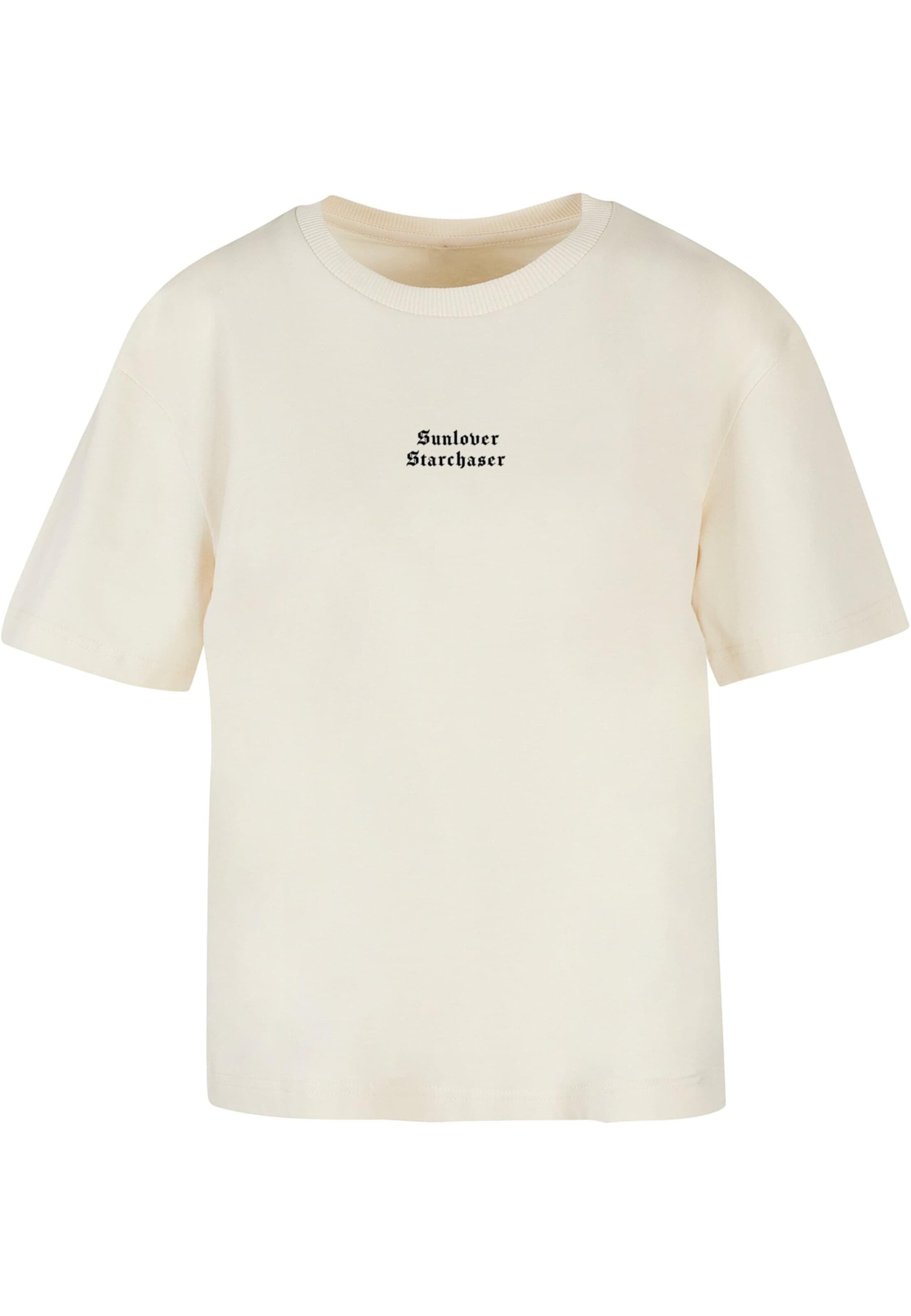 Miss Tee Μπλουζάκι 'Sunlover Starchaser' σε μπεζ: μπροστά