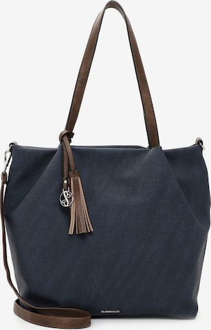 Shopper 'Elke' di Emily & Noah in blu: frontale