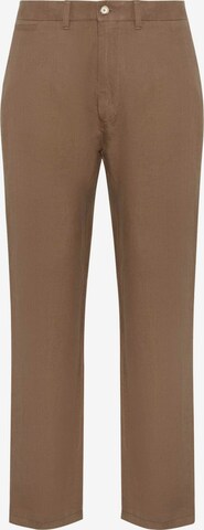 Pantalon Boggi Milano en marron : devant