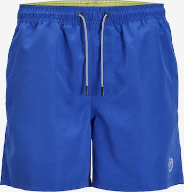 JACK & JONES Board Shorts 'FIJI' in Blue: front