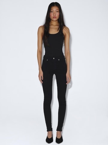 Dr. Denim Petite Skinny Jeans 'Plenty Petite' in Black
